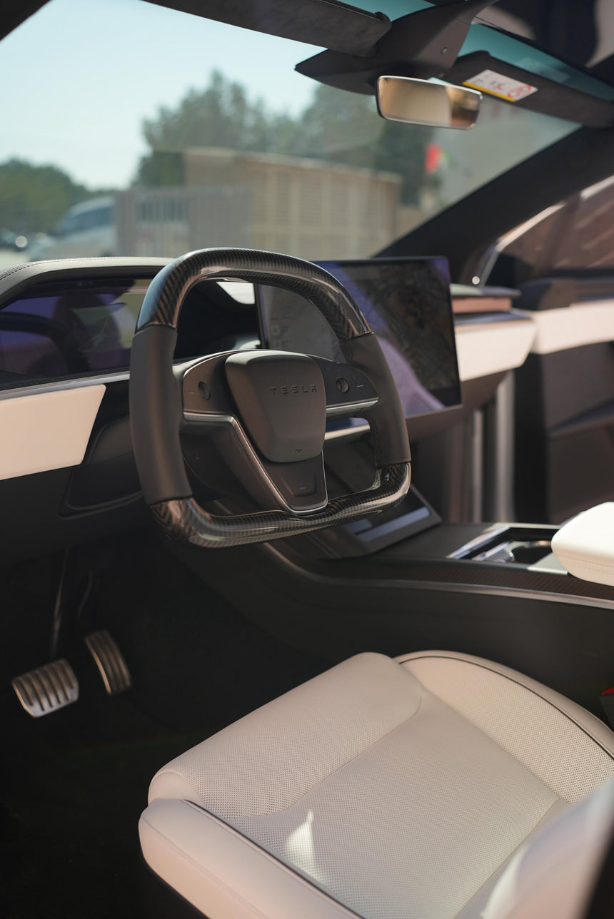 Tesla Model X Plaid 2025 Full Dry Carbon Fiber Bodykit