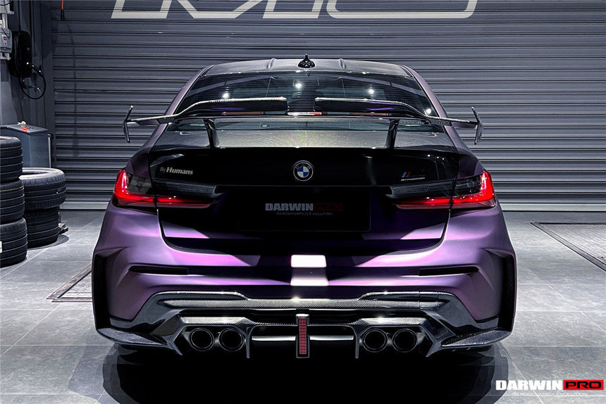 2021-UP BMW M3 G80 G20 BKSSII Style Carbon Fiber Trunk Spoiler