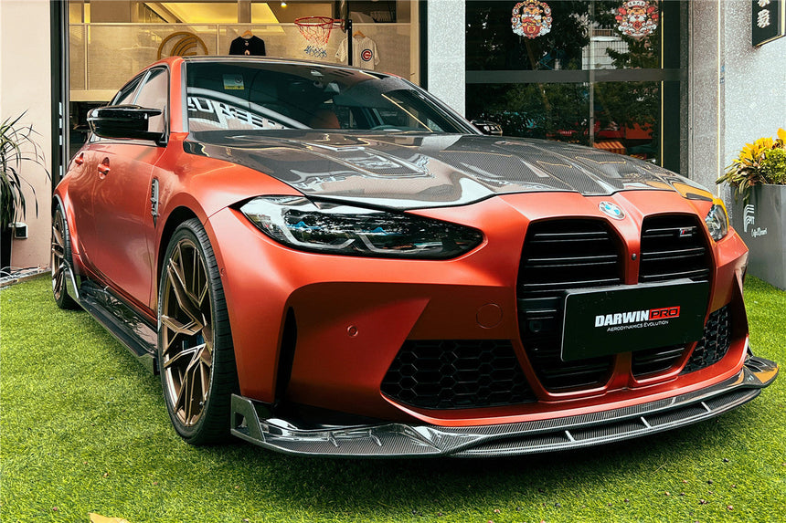 2021-UP BMW M3 G80 M4 G82/G83 BKSS Style Carbon Fiber Front Lip