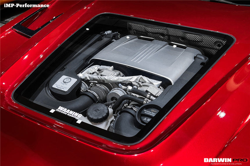 2015-2021 Mercedes Benz W205 C63/S AMG IMP Performance Partial Carbon Fiber Hood