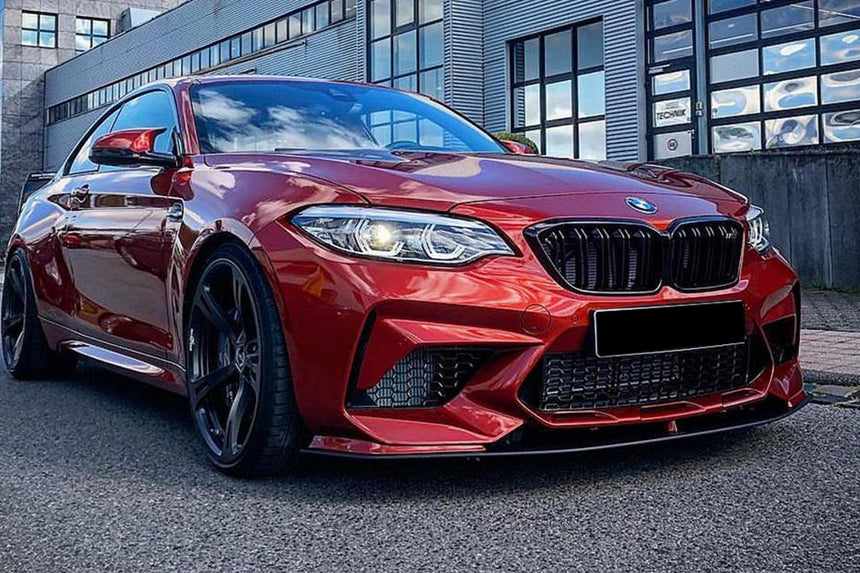 2016-2021 BMW M2/M2C F87 AC Style Carbon FIber Front Lip