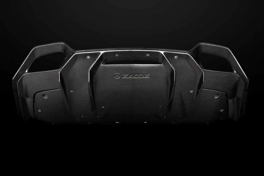 Mercedes-Benz AMG GT/GTS Dry Carbon Fiber Bumper / Diffuser - Zacoe