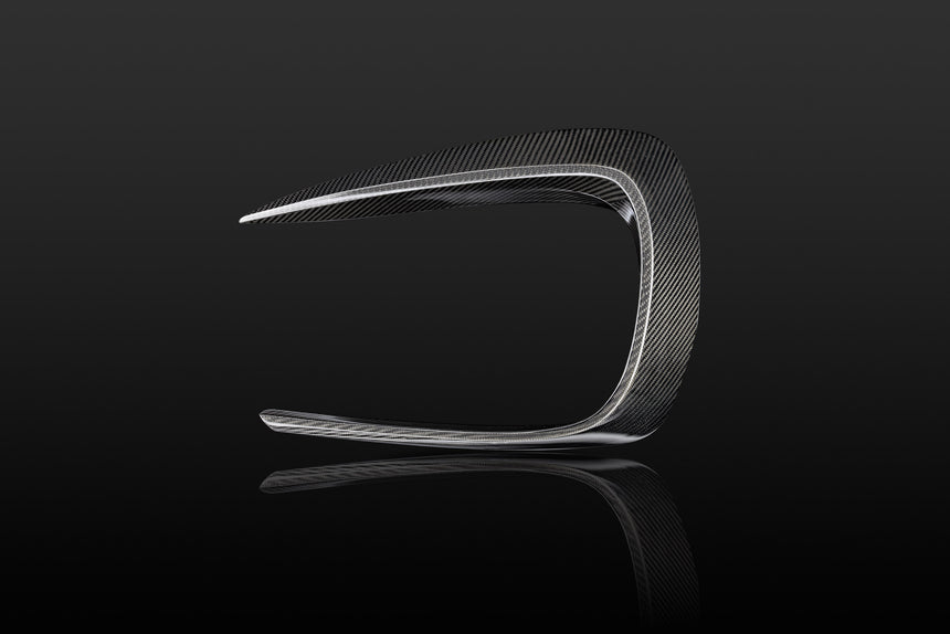 Mercedes-Benz AMG GT/GTS Dry Carbon Fiber Front Lip - Zacoe