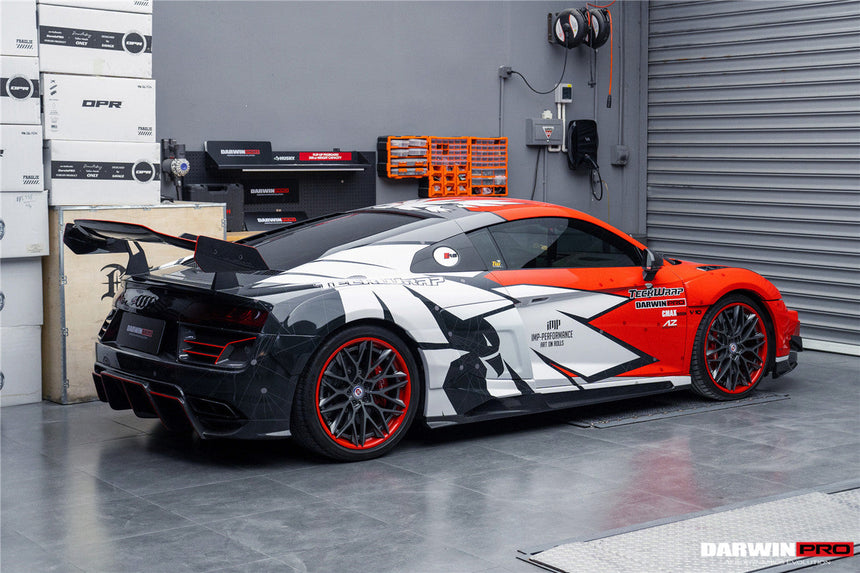 2016-2019 Audi R8 GEN2 V10 PLUS Coupe ONLY IMPII Carbon Fiber Trunk Wing w/ Base