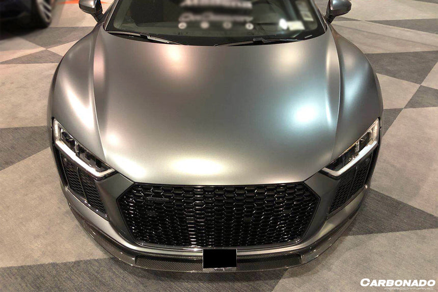 2016-2019 Audi R8 VRS Style Carbon Fiber Front Lip