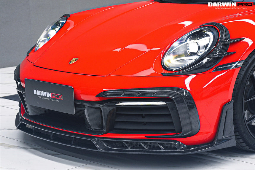 2019-2024 Porsche 911 992 Carrera & 4 & 4S & Targa & Cabriolet BKSSII Style Front Bumper Vent Trims