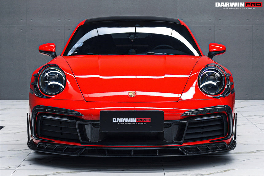 2019-2024 Porsche 911 992 Carrera & 4 & 4S & Targa & Cabriolet BKSSII Style Front Bumper Vent Trims