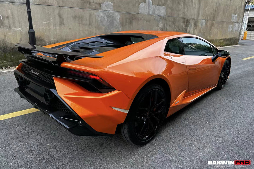 2019-2023 Lamborghini Huracan EVO Convert Tecnica Style Rear Bumper
