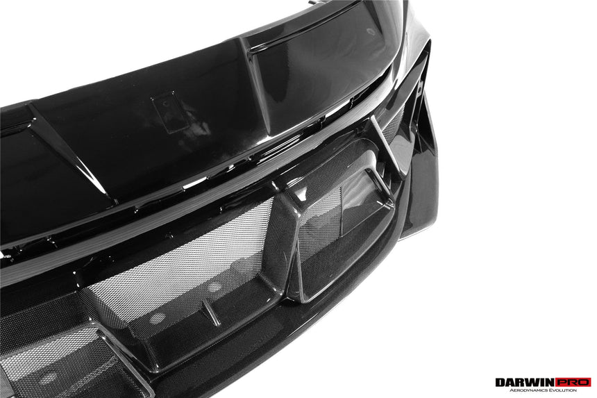 2023-UP Ferrari Purosangue F175 Partial Carbon Fiber Front Bumper And Hood DarwinPRO iMP Design