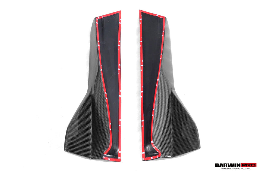 2023-UP Ferrari Purosangue F175 Carbon Fiber Side Skirts DarwinPRO iMP Design Ver.2