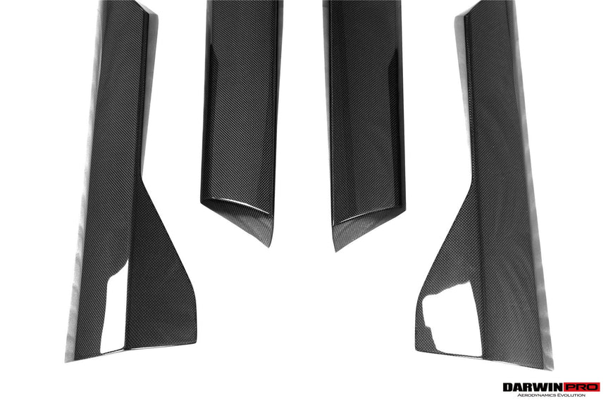 2023-UP Ferrari Purosangue F175 Carbon Fiber Side Skirts DarwinPRO iMP Design Ver.2