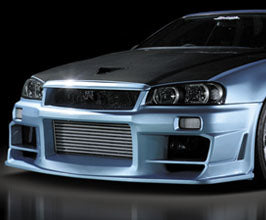 Nissan Skyline R34 GTR (1998-2005)- CF/FRP DO style front bumper