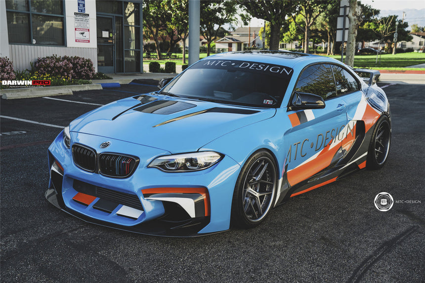 2016-2020 BMW M2 F87 VR Style Partial Carbon Fiber Wide Full Body kit