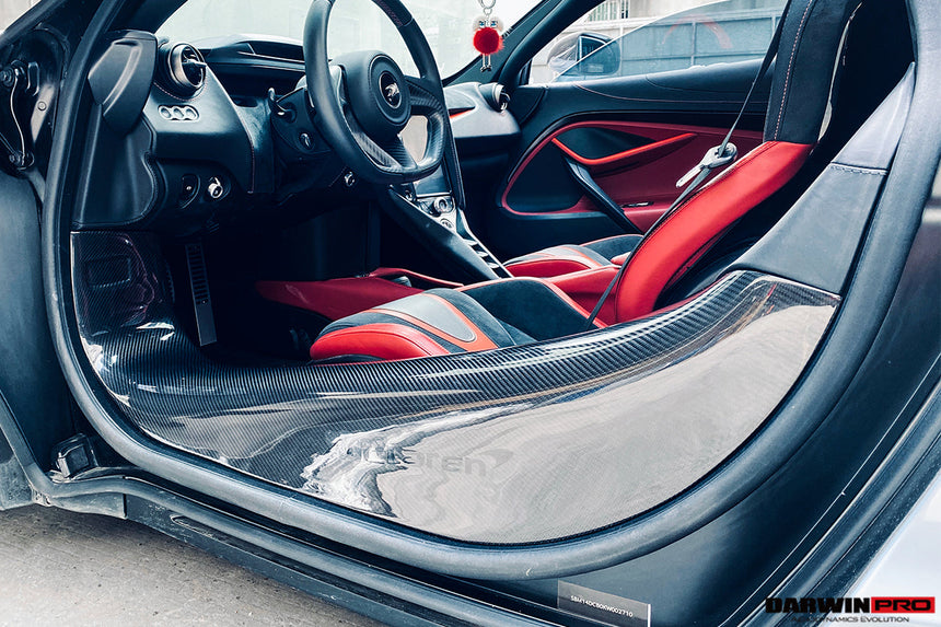 2017-2020 McLaren 720s Dry Carbon Fiber Door Sills