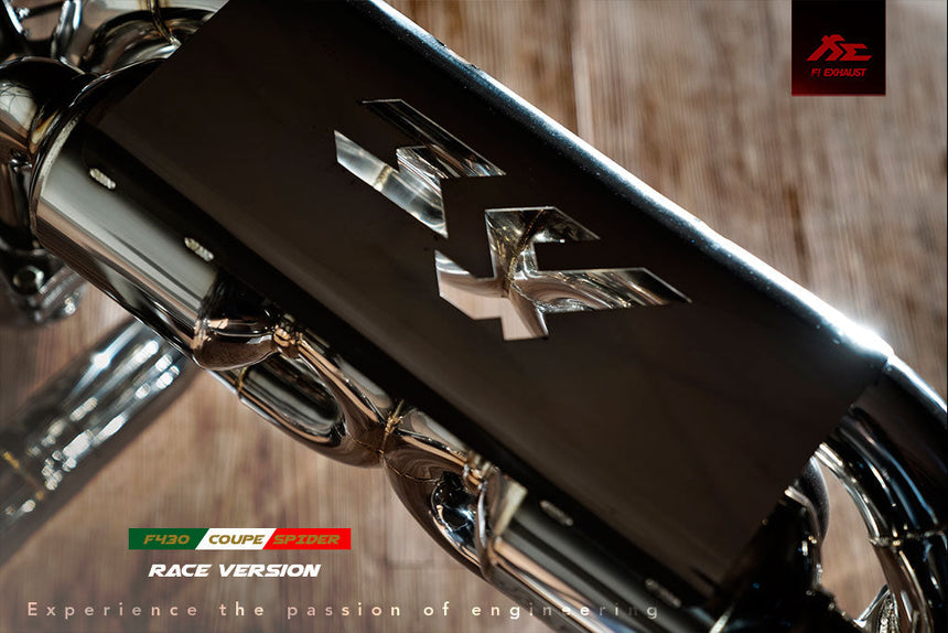 Ferrari F430 Race Version Valvetronic Muffler exhaust