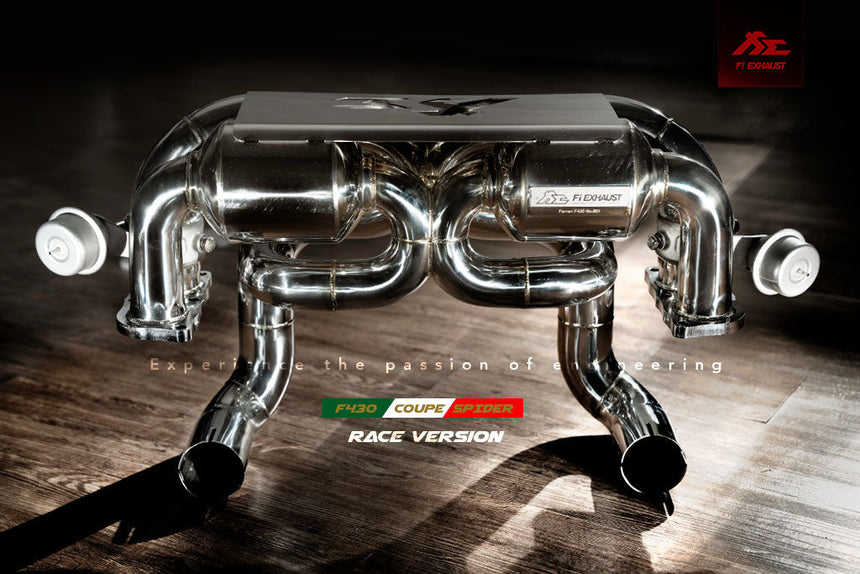 Ferrari F430 Race Version Valvetronic Muffler exhaust