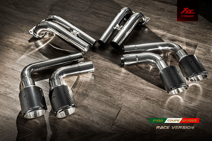 Ferrari F430 Race Version Valvetronic Muffler exhaust