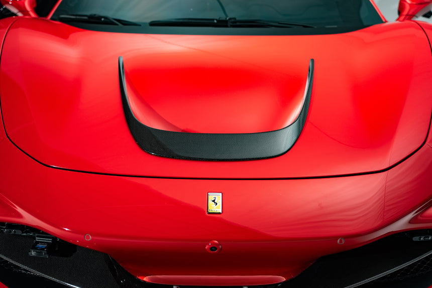 Dry Carbon Fiber Ferrari F8 Tributo Air Splitter - Zacoe