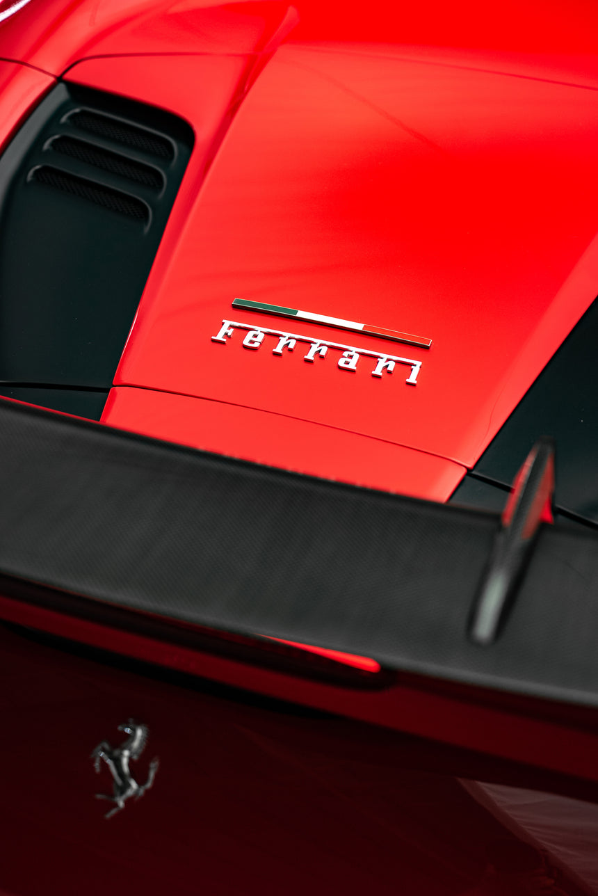 Dry Carbon Fiber Ferrari F8 Tributo Rear Wing - Zacoe
