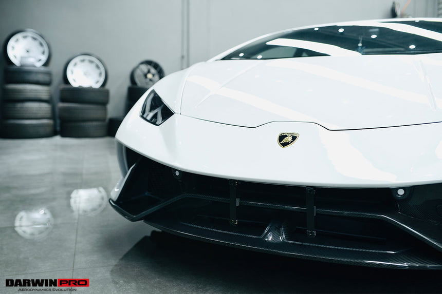 2015-2020 Lamborghini Huracan LP610/LP580/EVO Performante Style Partial Carbon Front Bumper