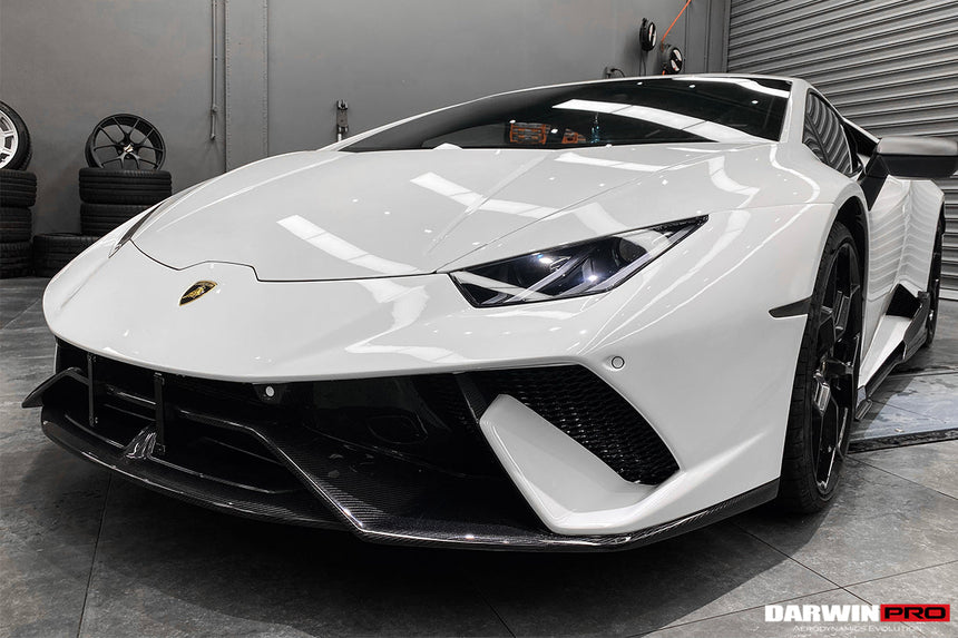 2015-2020 Lamborghini Huracan LP610/LP580/EVO Performante Style Partial Carbon Front Bumper