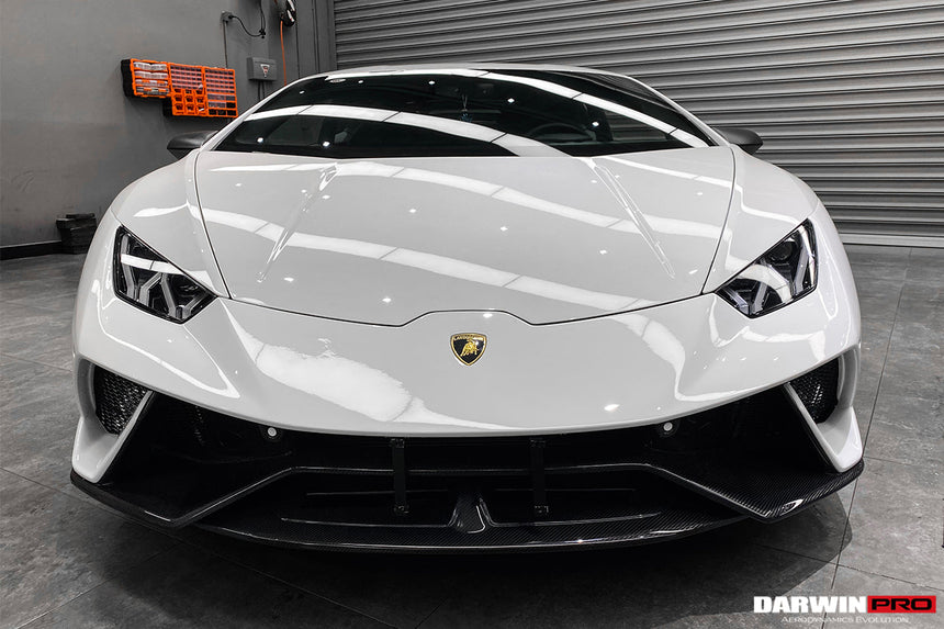 2015-2020 Lamborghini Huracan LP610/LP580/EVO Performante Style Partial Carbon Front Bumper
