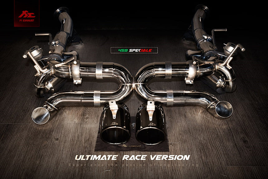Ferrari 458 Speciale / Speciale A Valvetronic Muffler exhaust