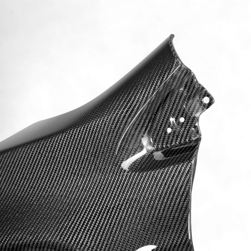 OEM-style carbon fiber fenders for 2015-2021 Subaru WRX/STi