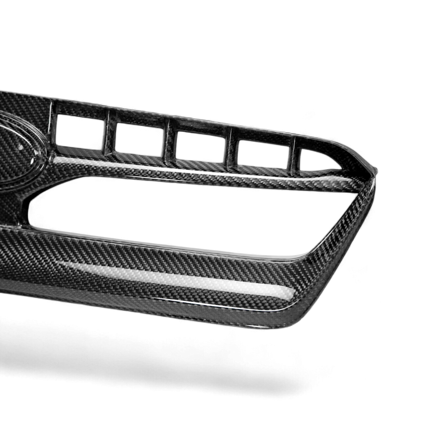 OEM-style carbon fiber front grille for 2015-2017 Subaru WRX/STi