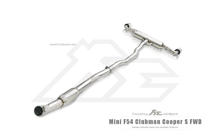 Mini F54 Clubman Cooper S FWD Valvetronic catback exhaust