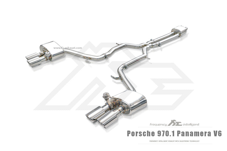 Porsche 970.1 Panamera V6 / S Valvetronic catback exhaust