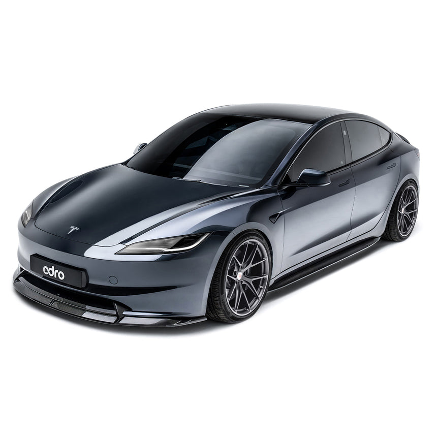 TESLA MODEL 3 HIGHLAND & PERFORMANCE CARBON FIBER SIDE SKIRTS