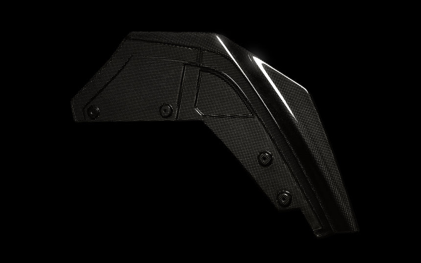 Ferrari 488 GTB Chitu Dry Carbon Fiber Front Lip - Zacoe