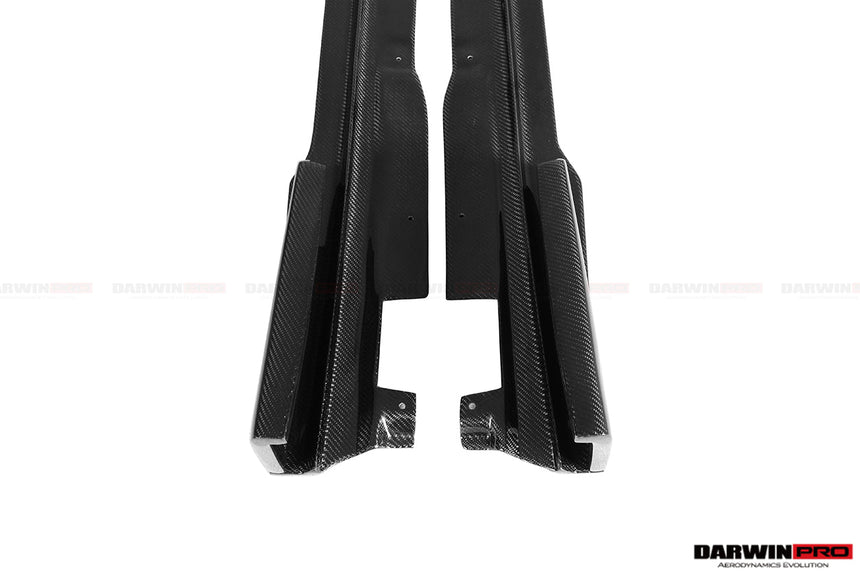 2019-2023 BMW 3 Series G20 BKSS Style Carbon Fiber Side Skirts Under Board