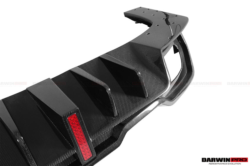 2019-2023 BMW 3 Series G20/G28 BKSS Style Carbon Fiber Rear Diffuser
