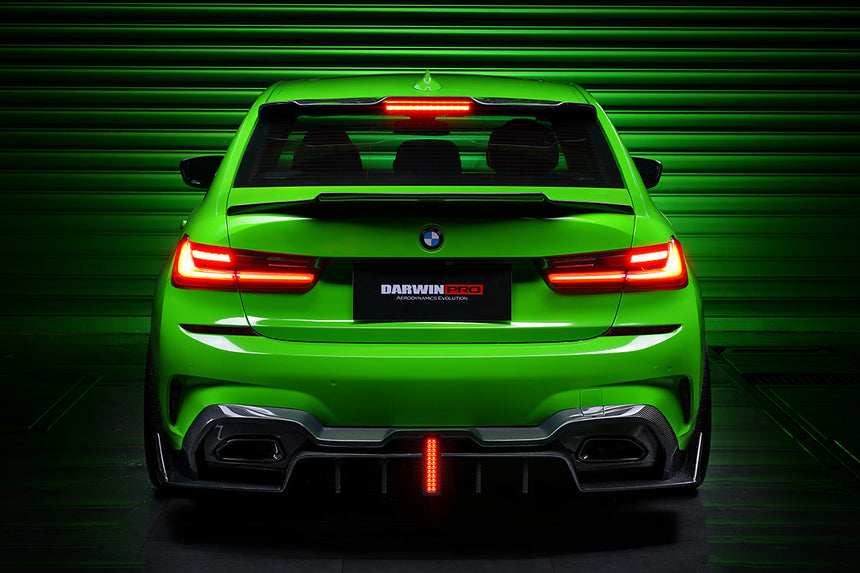 2019-2023 BMW 3 Series G20/G28 BKSS Style Carbon Fiber Rear Diffuser