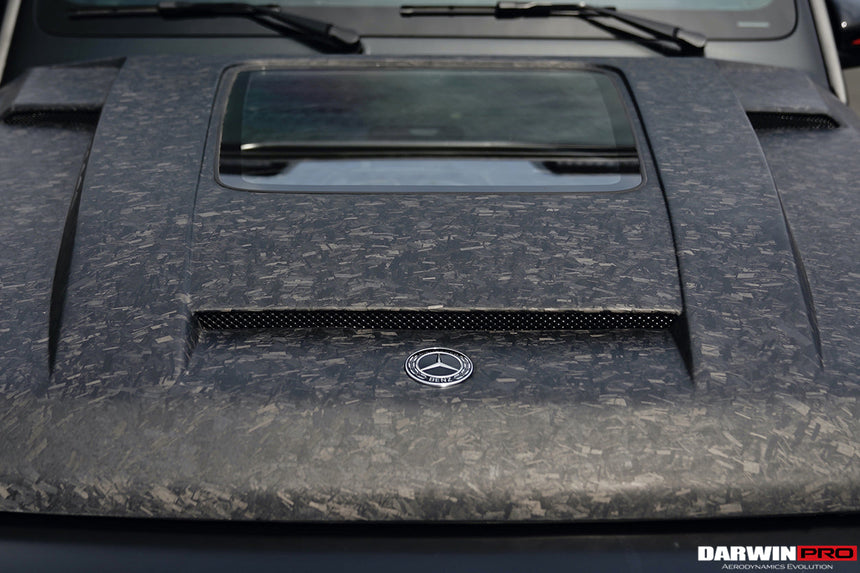 2019-2023 Mercedes Benz W464 G-Class G Wagon G500/G550/G63AMG IMP Performance Partial Carbon Fiber Hood