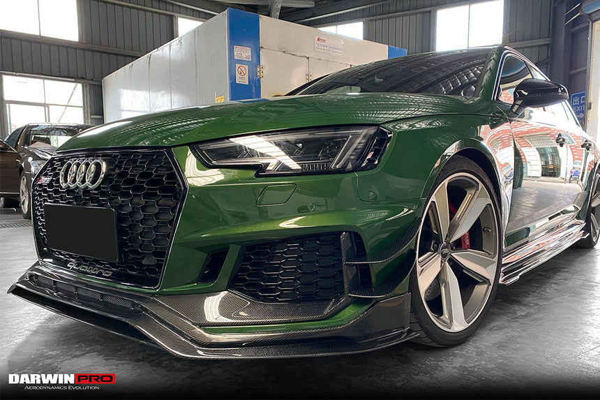 2017-2019 Audi RS4 B9 BKSS Style Front Canards