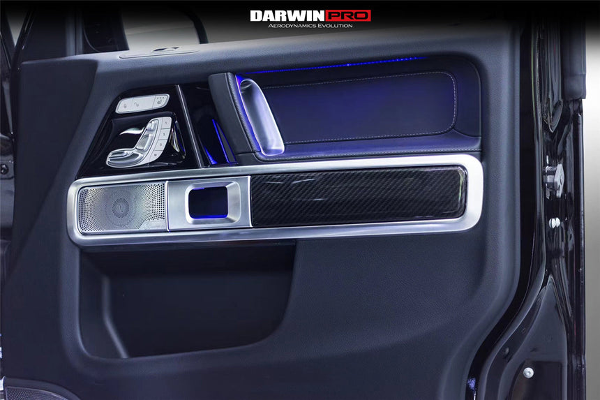 2019-2023 Mercedes Benz W464 G550/G63AMG G-Class G Wagon Dry Carbon Fiber Repalcement Interiors
