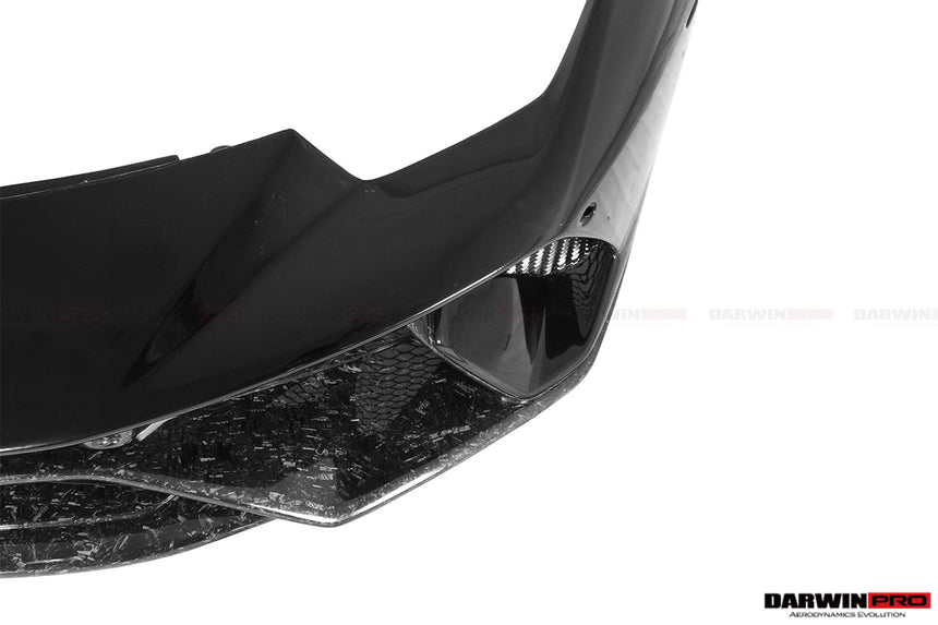 2015-2020 Lamborghini Huracan LP610/LP580/EVO Performante Style Partial Carbon Front Bumper