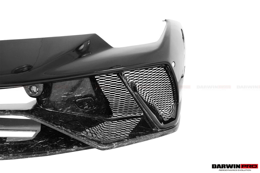 2015-2020 Lamborghini Huracan LP610/LP580/EVO Performante Style Partial Carbon Front Bumper