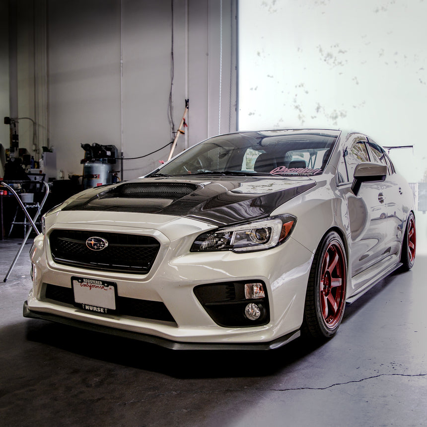 OEM-style carbon fiber hood for 2015-2021 Subaru WRX/STi
