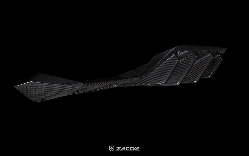 Lamborghini Huracan LP610 Dry Carbon Fiber Diffuser - Zacoe