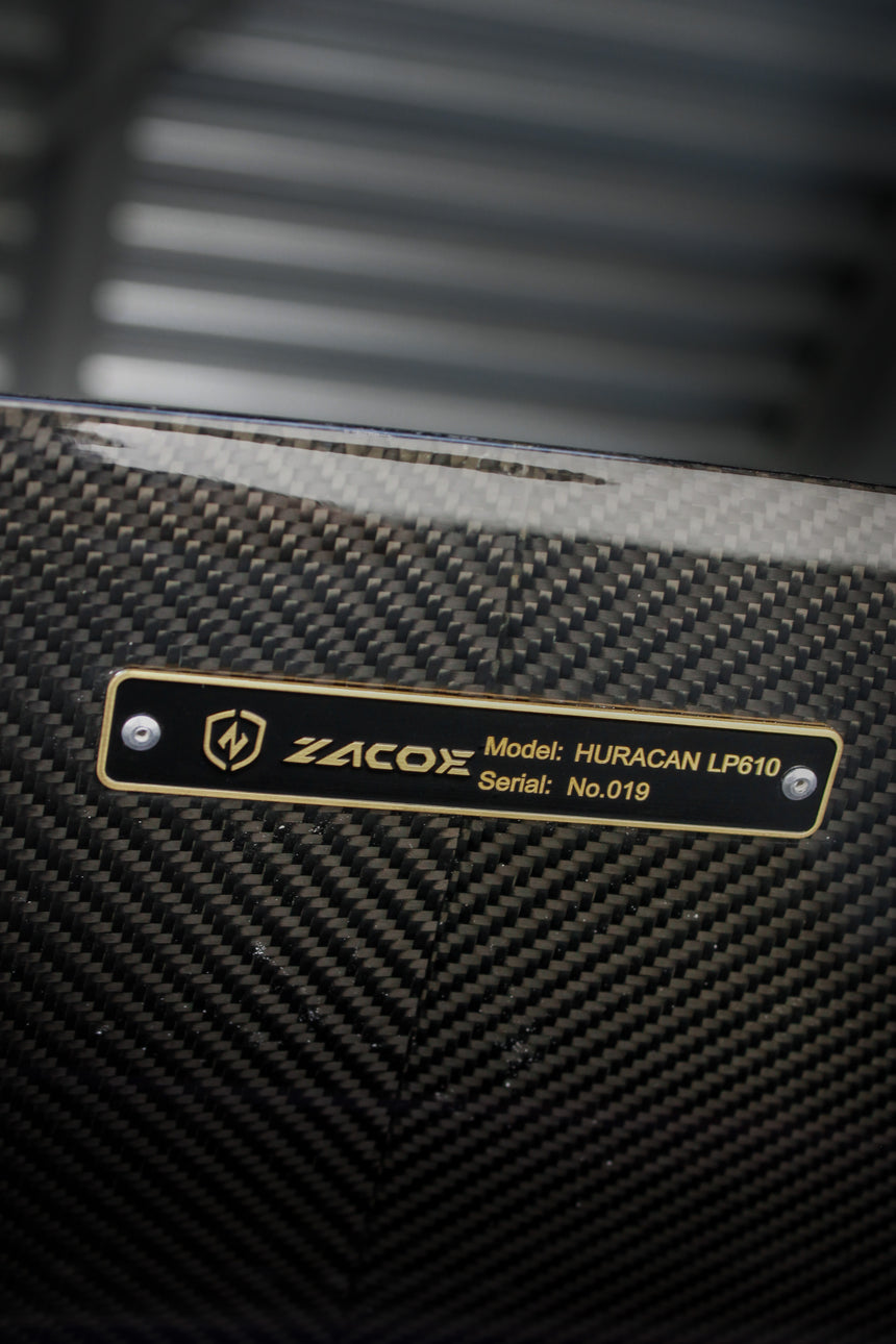 Lamborghini Huracan LP610 Dry Carbon Fiber Spoiler - Zacoe