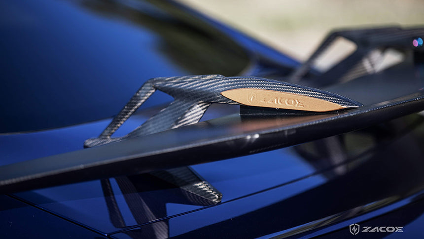Mercedes-Benz AMG GT/GTS Dry Carbon Fiber Spoiler Wing - Zacoe