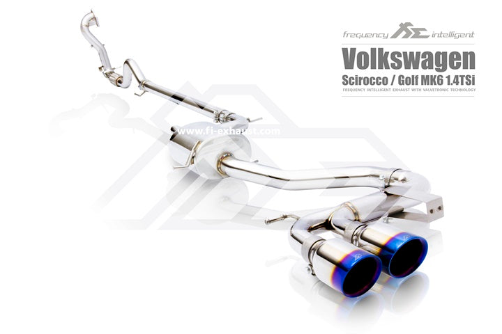 VW MK6 Golf 1.4TSI Valvetronic Catback exhaust