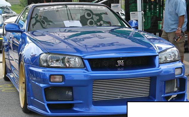 Nissan Skyline R34 GTR (1998-2005)- CF/FRP DO style front bumper