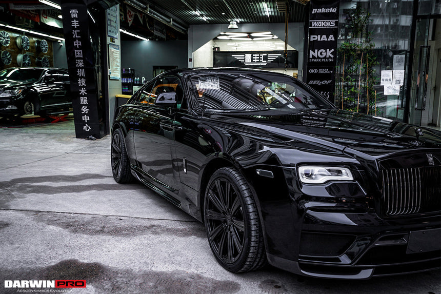 2016-2020 Rolls-Royce Wraith BKSS Style Carbon Fiber Side Skirts