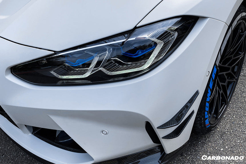 2021-UP BMW M3 G80 M4 G82/G83 MP Style Carbon Fiber Front Canards