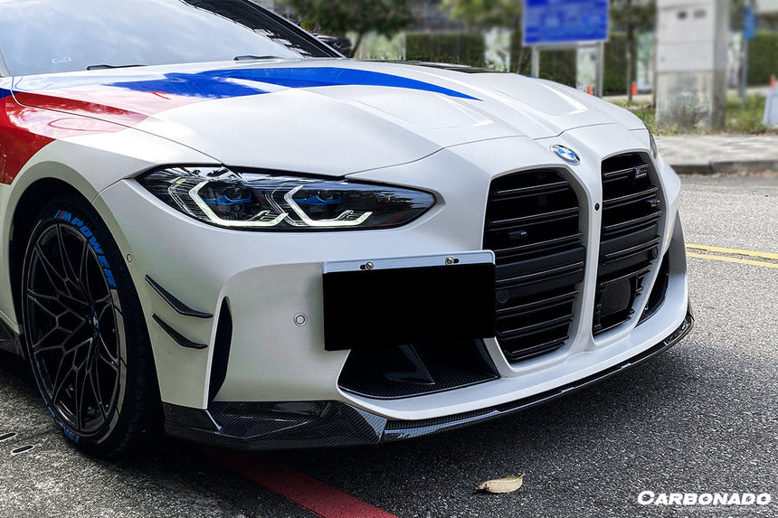 2021-UP BMW M3 G80 M4 G82/G83 MP Style Carbon Fiber Front Canards